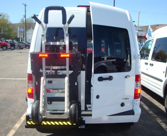 Ford Transit safely transporting B&P Liberator hand truck
