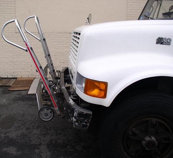 Double Trouble  Magliner hand trucks not secured safely