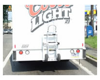 Coors Light beverage truck