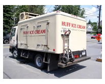 Johnson's Refrigerated Truck Bodies  Huff Ice Cream